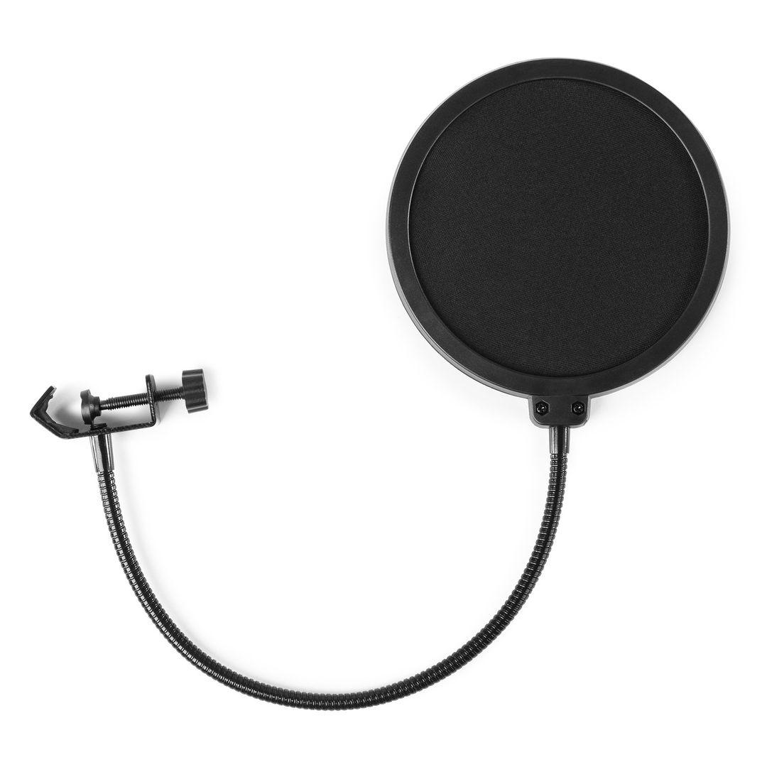 Set de estudio - Micrófono USB brazo y soporte para mesa negro