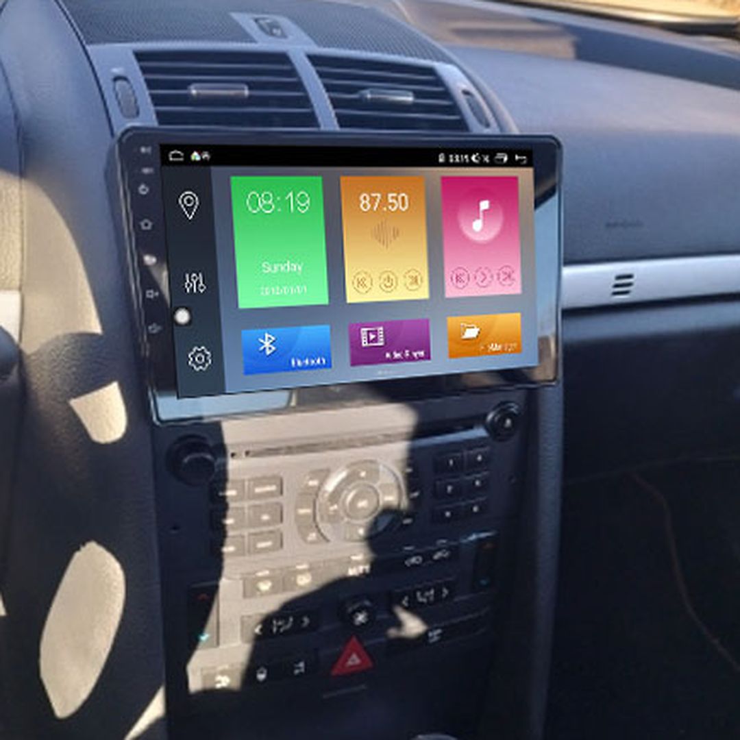 Radio pantalla Android 9 para Peugeot 407 Carson Carp407