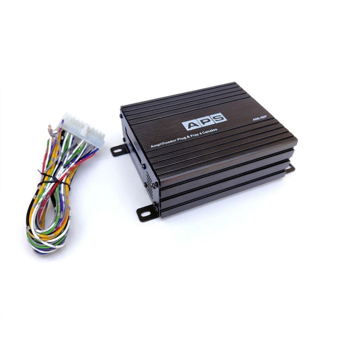 Amplificador de 4 canales digital 4x85w APS A60.4DP