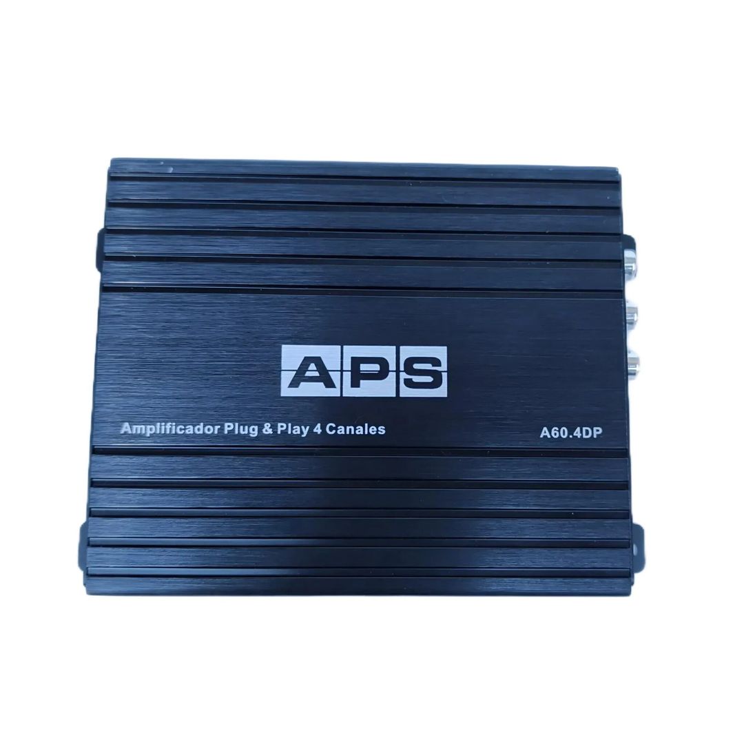 Amplificador de 4 canales digital 4x85w APS A60.4DP