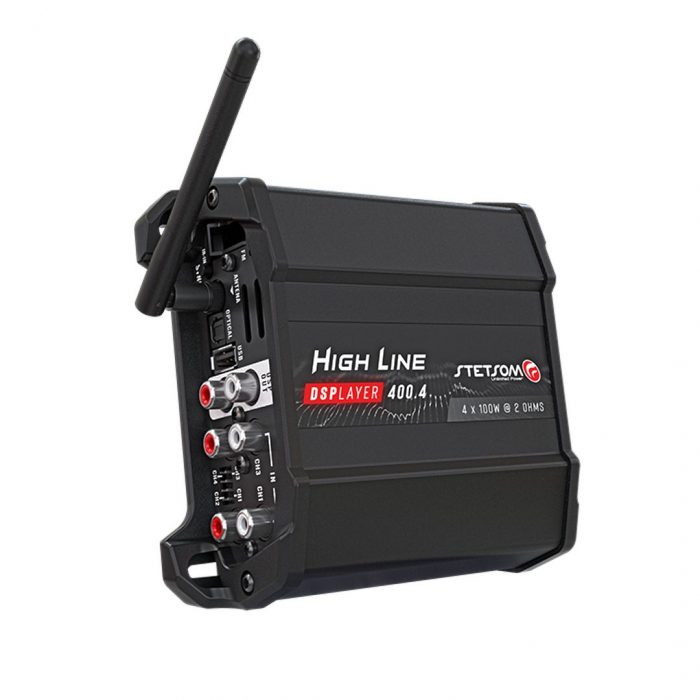 Amplificador de 4 canales digital con Bluetooth, radio y usb Stetsom HL400.4 DSPLAYER - Imagen 6