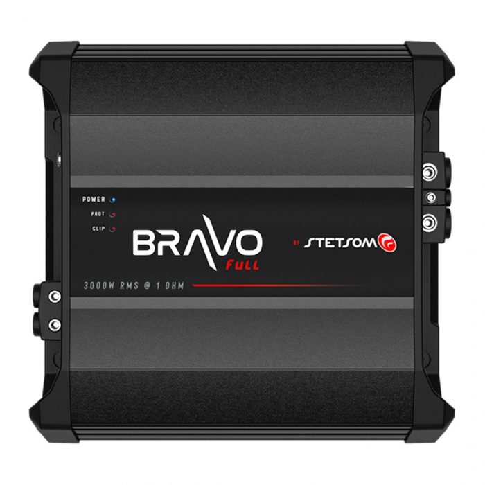 Amplificador de 1 canal digital 3000w Stetsom Bravo Full 3000 (1 ohm) - Imagen 2