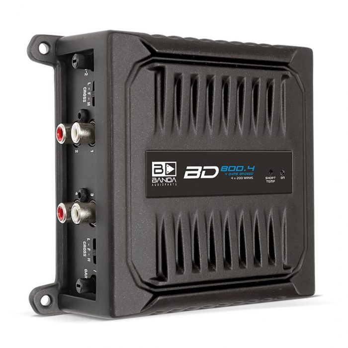 Amplificador digital de 4 canales Banda BD 800.4