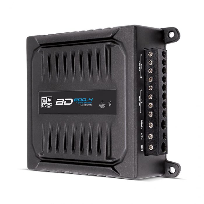 Amplificador digital de 4 canales Banda BD 800.4 - Imagen 2