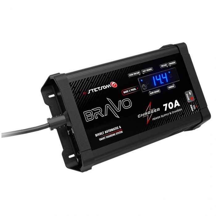 Fuente de alimentación y cargador de batería de 70 amperios Stetsom Bravo Charger 70A - Imagen 4