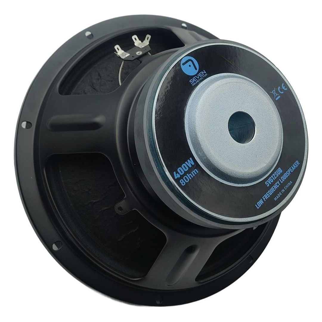 Subwoofer de 12" 800w 8ohm Seven Soundvector Svg-12sub/8