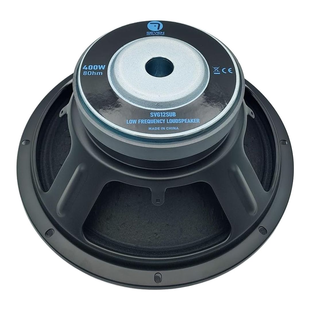 Subwoofer de 12" 800w 8ohm Seven Soundvector Svg-12sub/8 - Imagen 4