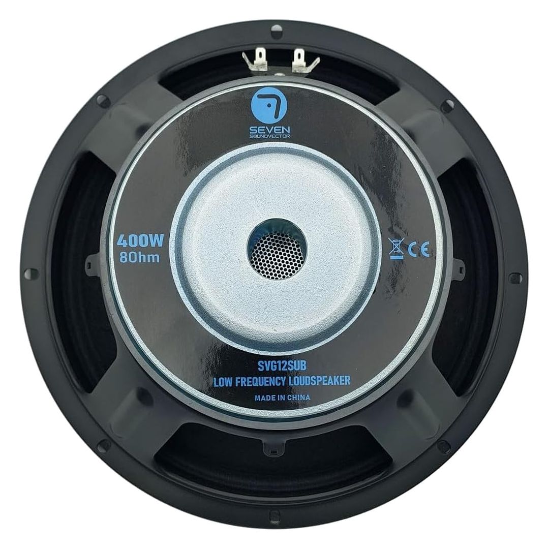 Subwoofer de 12" 800w 8ohm Seven Soundvector Svg-12sub/8 - Imagen 5