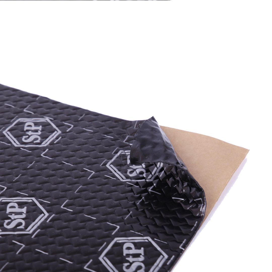 Plancha insonorizante autoadhesiva de 1,8 mm. 75x50 cm. STP Black Silver - Imagen 2