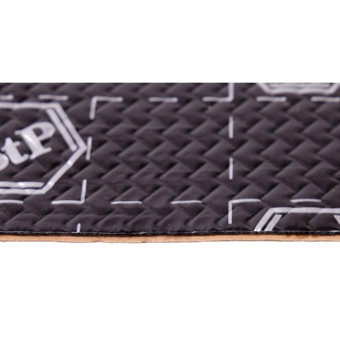 Plancha insonorizante autoadhesiva de 1,8 mm. 75x50 cm. STP Black Silver - Imagen 3