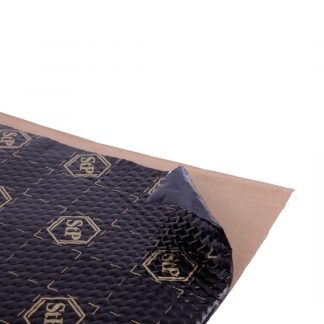 Plancha insonorizante autoadhesiva de 2,3 mm. 75x50 cm. STP Black Gold