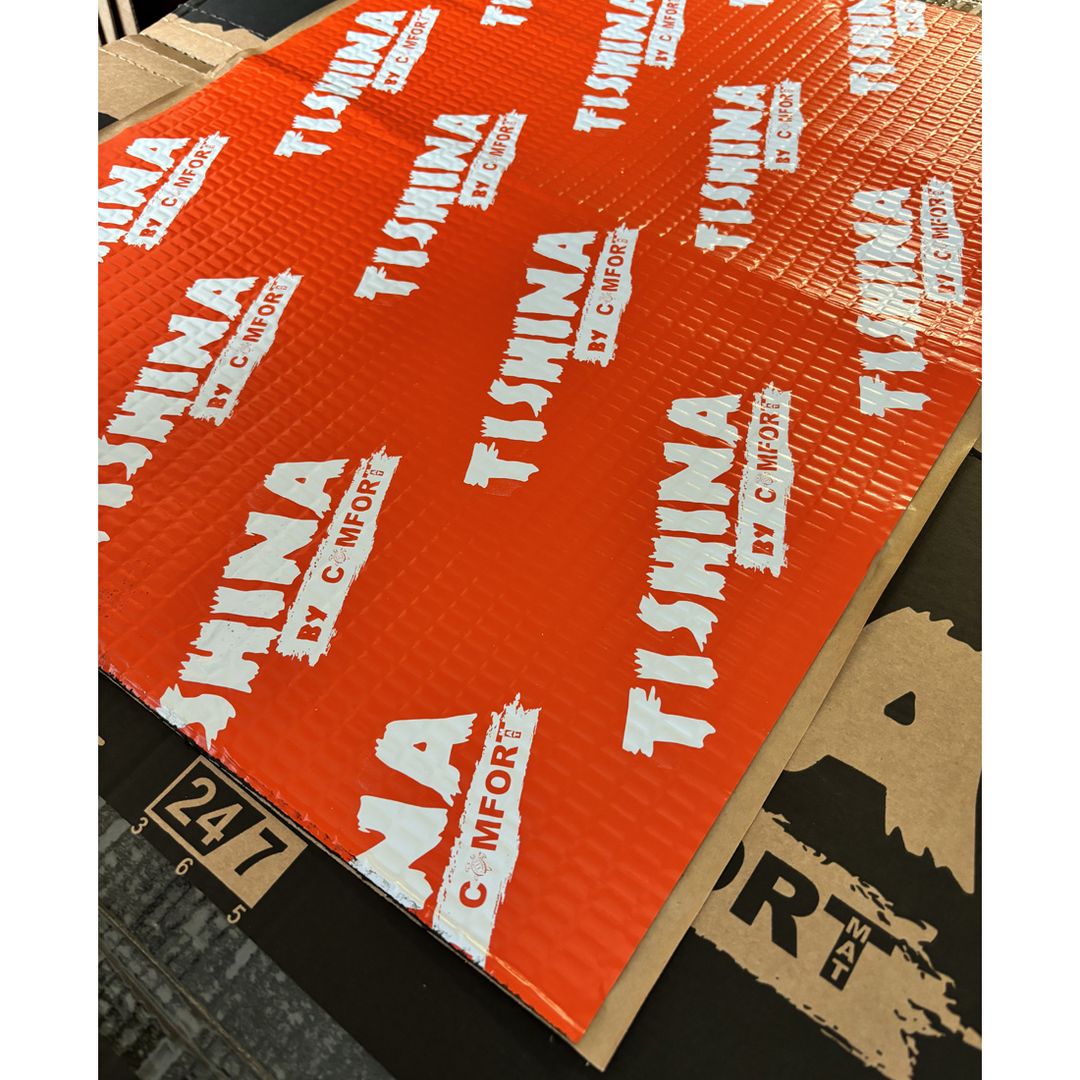 Pack de 10 planchas insonorizantes autoadhesivas de 2 mm. 70x50 cm. Confort Mat Bronze 2 - Imagen 2