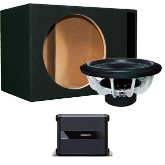 Pack de subwoofer de 15" Chess Audio SBC1544 con amplificador SounDigital 1600 y cajón (1600wrms)