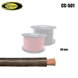 Cable de corriente de 50 mm2 negro cca Kipus CC-501