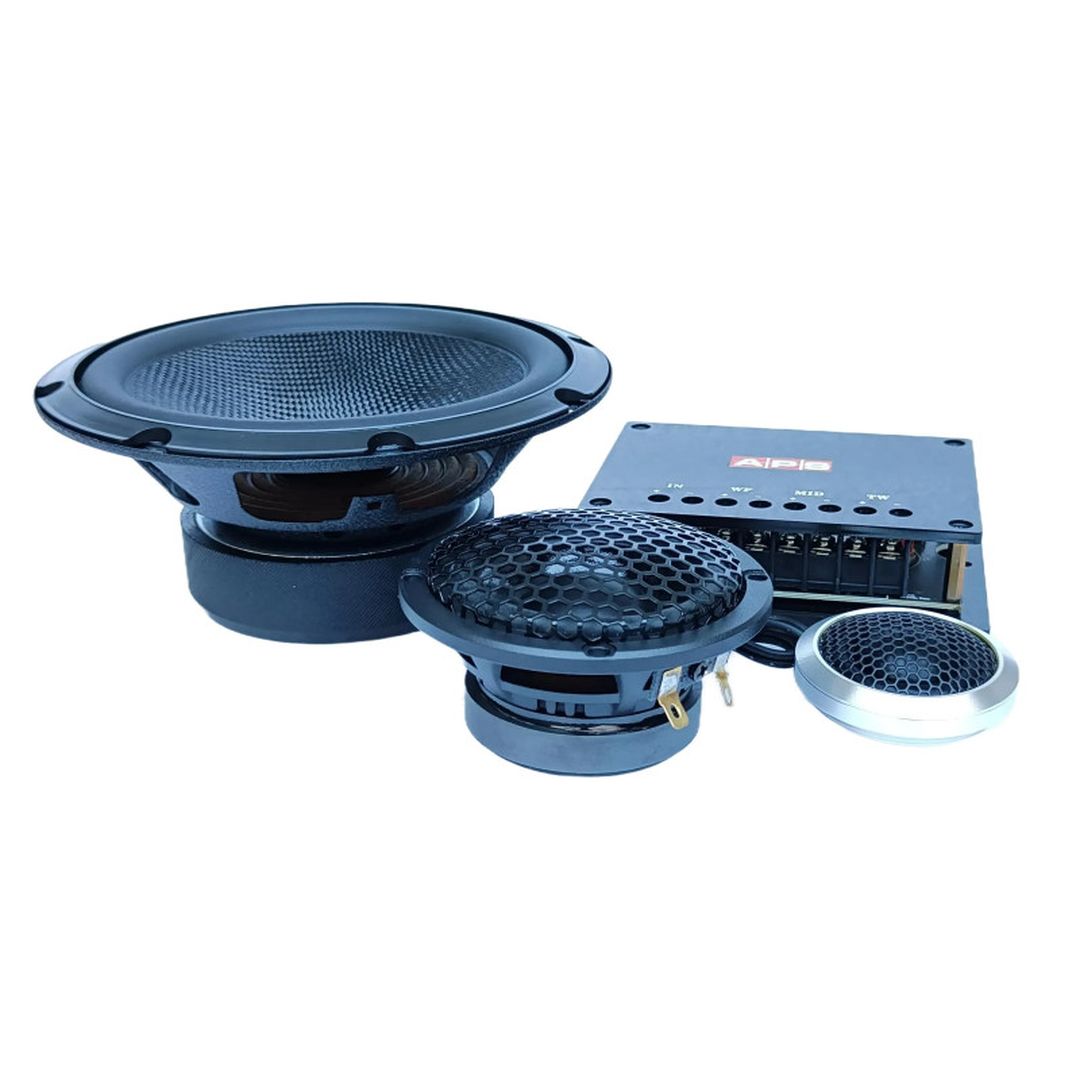 Kit de 3 vías separadas de 6,5" 300w APS SD163