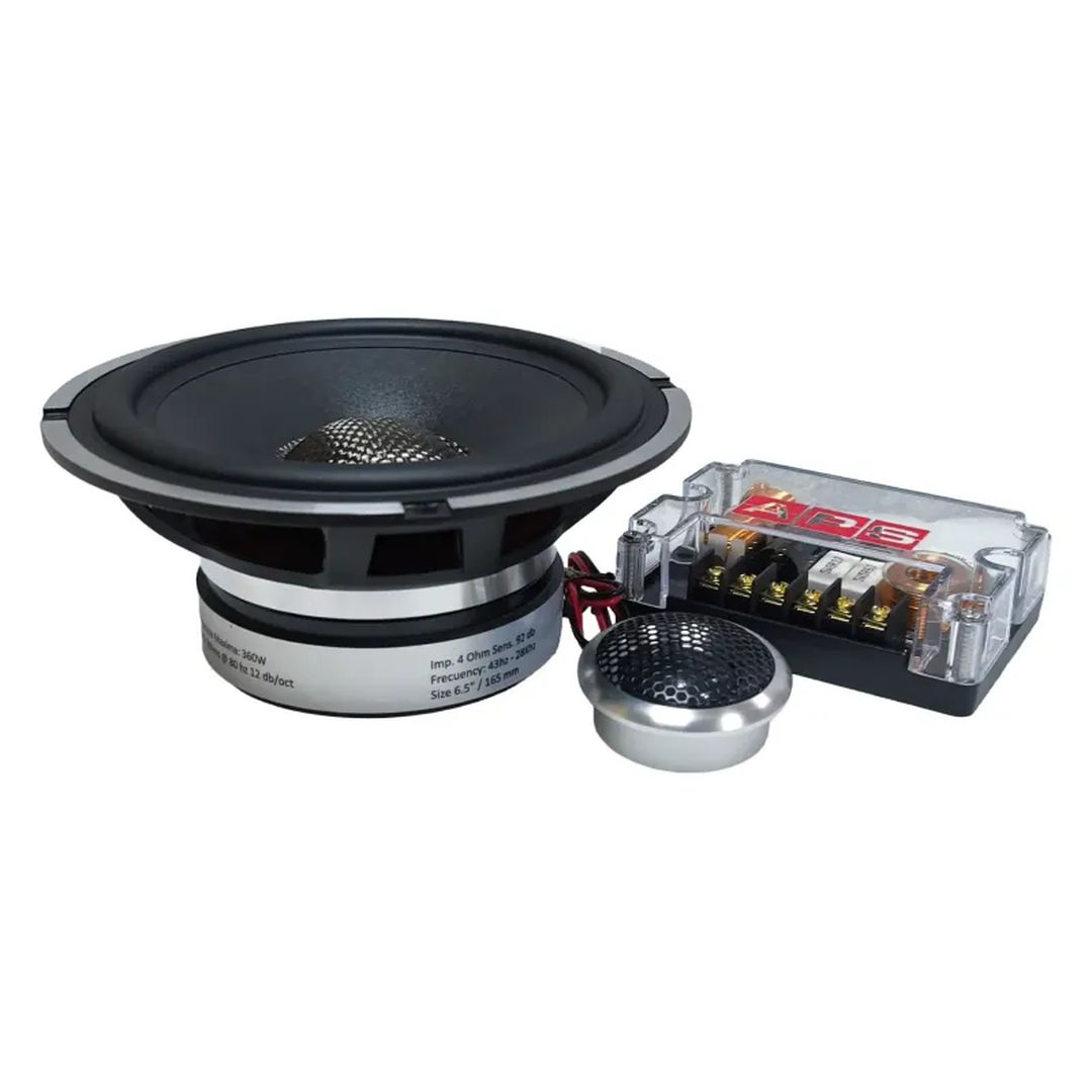 Vías separadas de 6,5″ 360w APS SX165