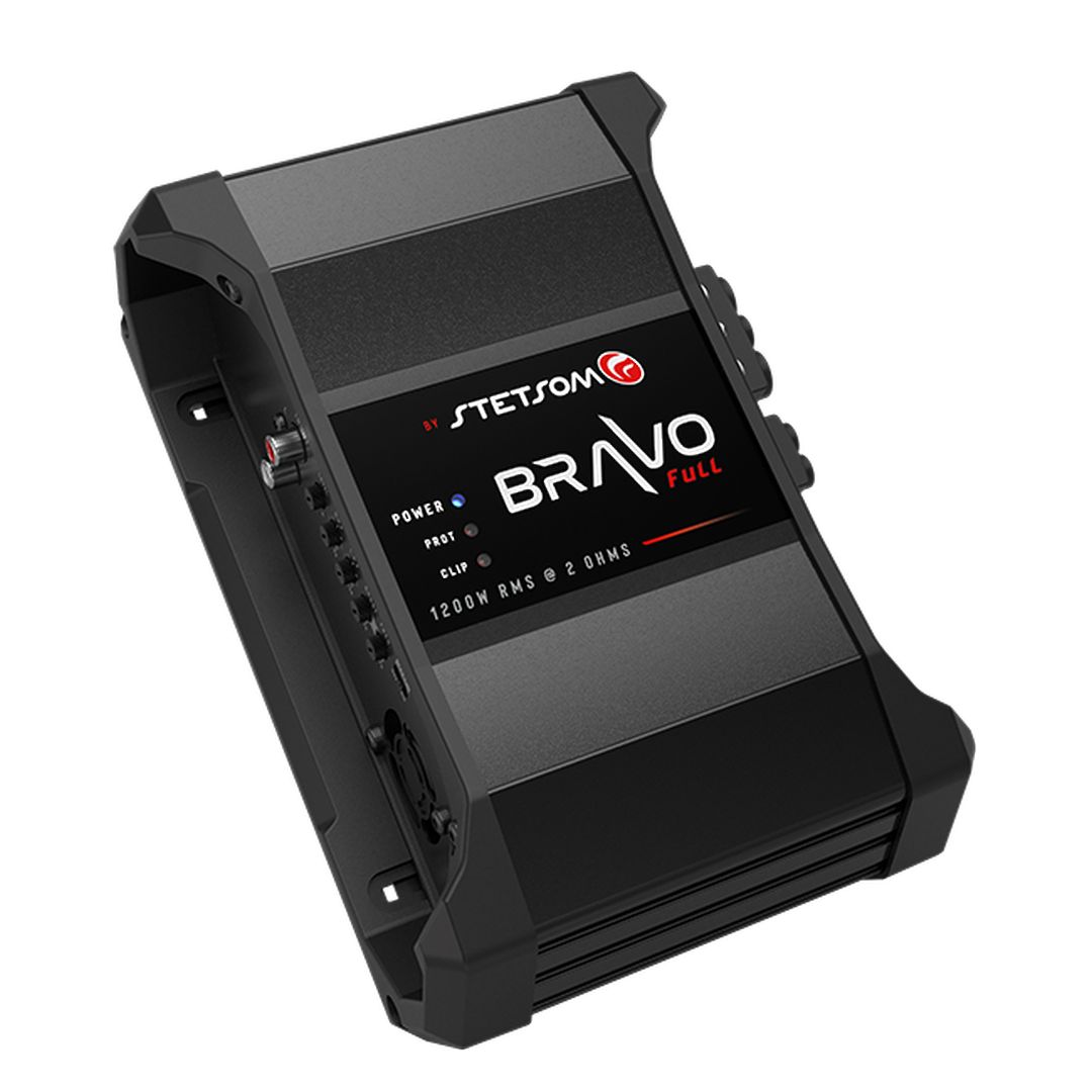 Amplificador de 1 canal Stetsom Bravo Full 1200 2ohm