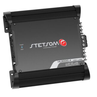 Amplificador de 4 canales digital 4x500wrms Stetsom HL2000.4 1ohms