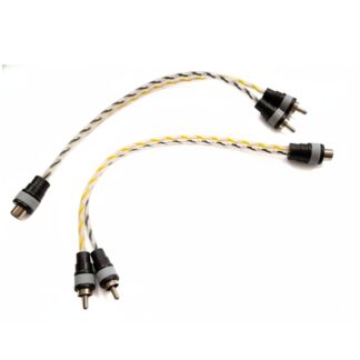 Cable RCA Y griega doble apantallado cobre OFC 2M-1H Hollywood PRO 21M (2 uds.)