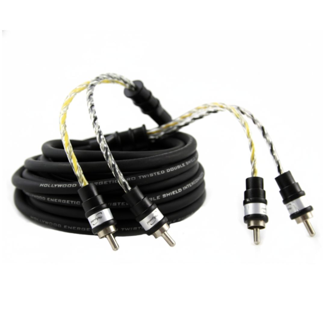 Cable RCA de 1 metro triple apantallado cobre OFC Hollywood PRO 221