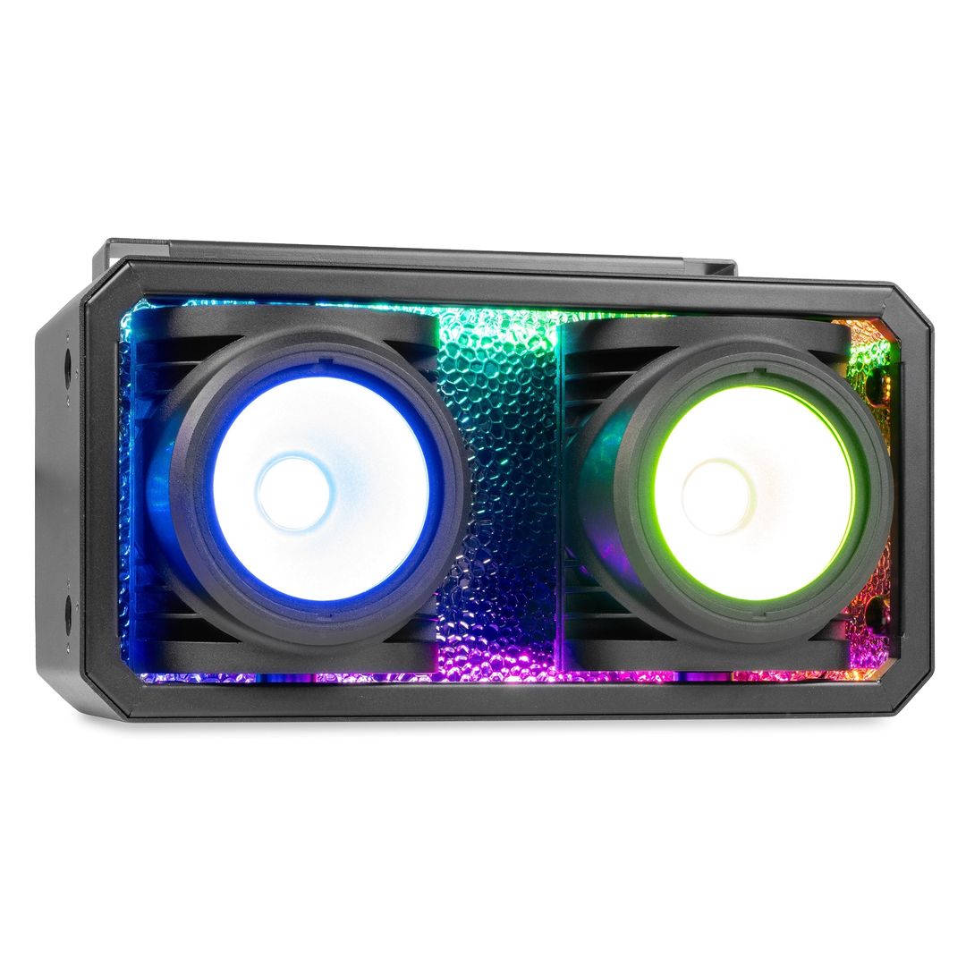 Cegadora LED RGBAL 200W IP65, DMX y backlight BeamZ SB250IPFC