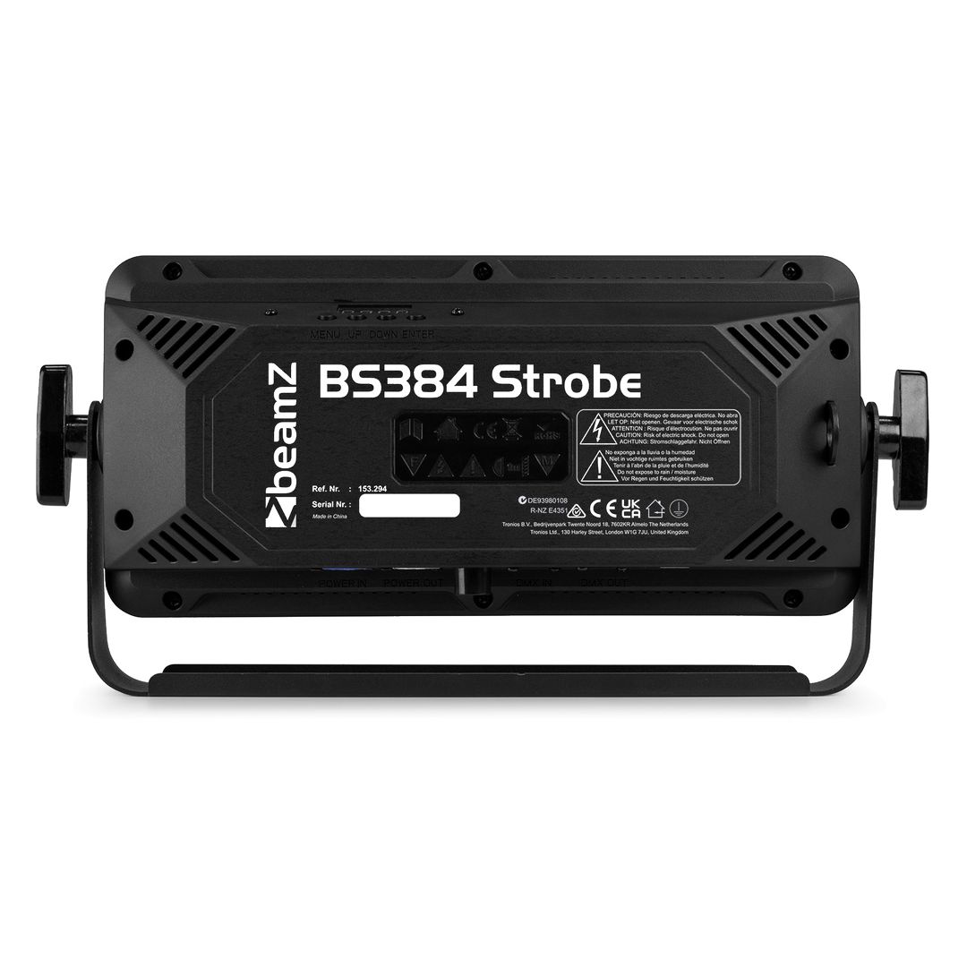 Cegadora, luz estroboscópica y wash LED RGB+W BeamZ BS384