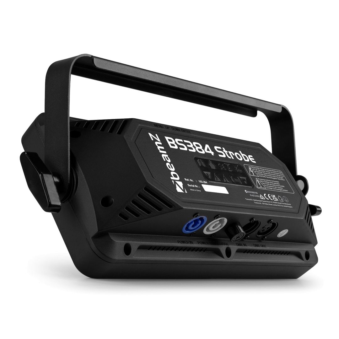 Cegadora, luz estroboscópica y wash LED RGB+W BeamZ BS384