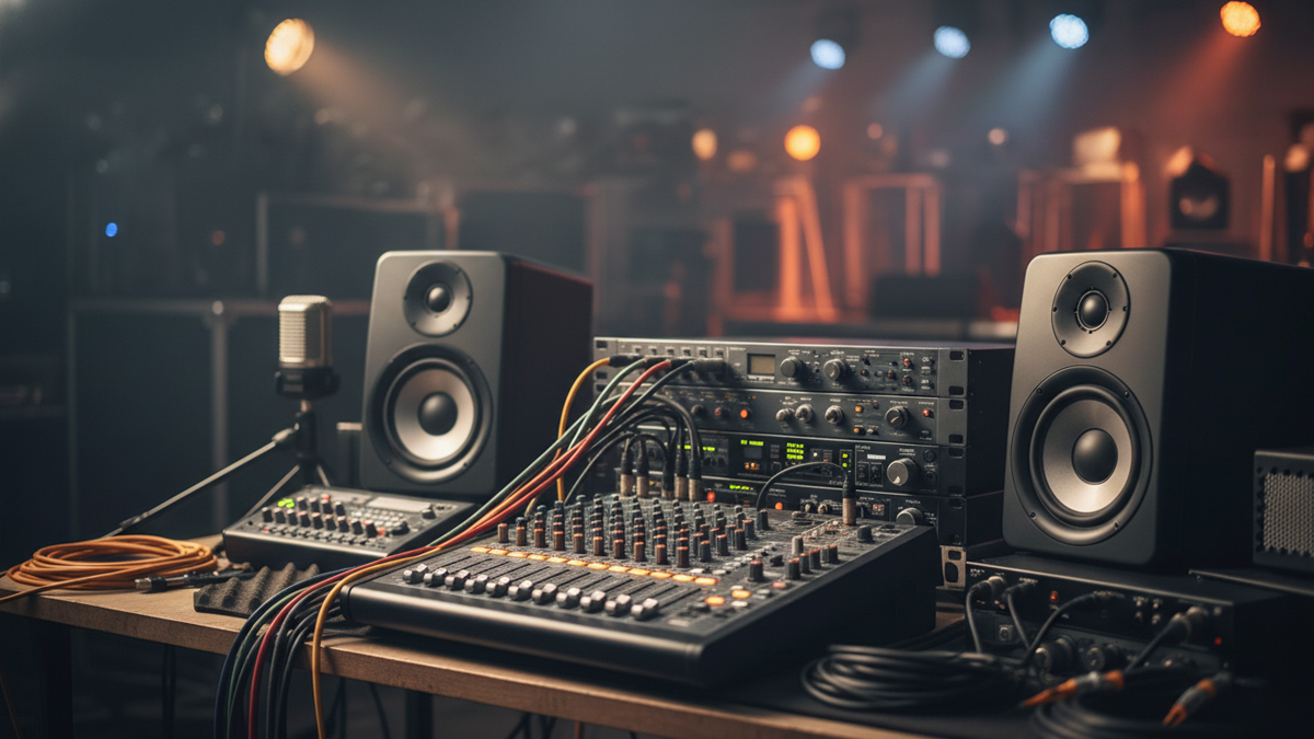 Cómo montar un equipo de sonido profesional completo: guía paso a paso