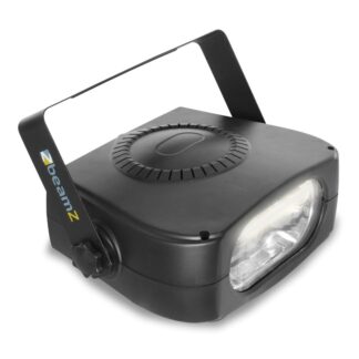 Estrobo de 150W compacto, con flash ajustable y soporte BeamZ BS150