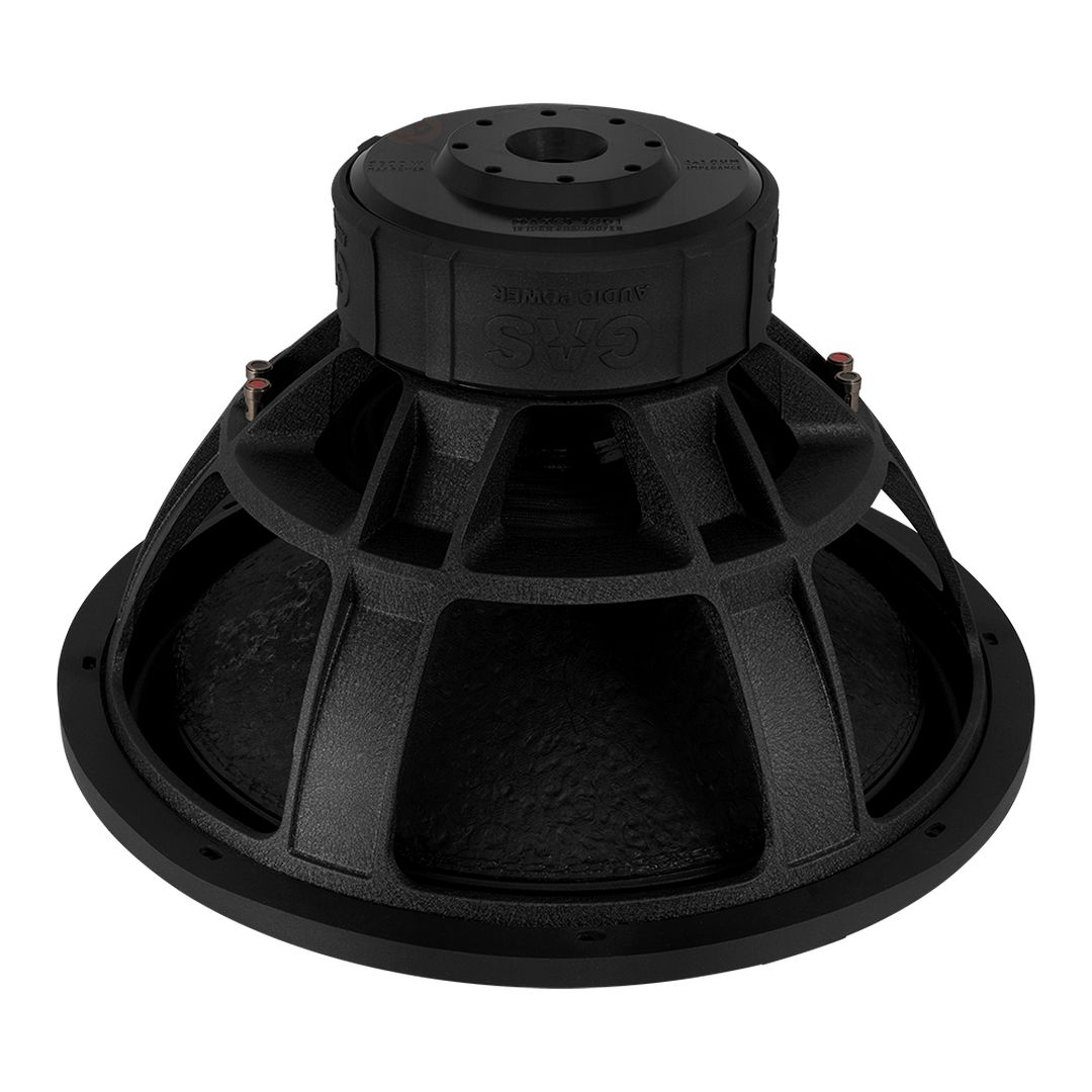 Subwoofer de 18" 3600w 1+1ohm Gas Audio Max S1-18D1