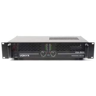Amplificador 2 canales 1500W Vonyx VXA-1500