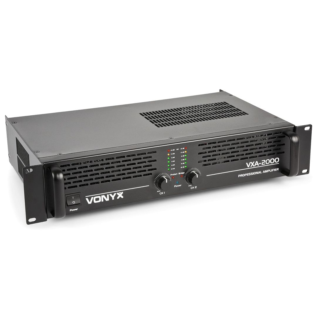 Amplificador 2 canales 2000W Vonyx VXA-2000 II