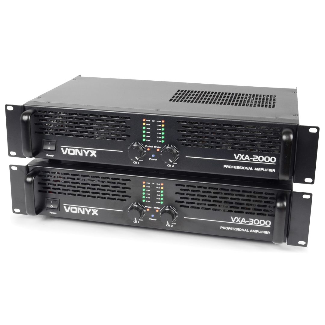 Amplificador 2 canales 2000W Vonyx VXA-2000 II