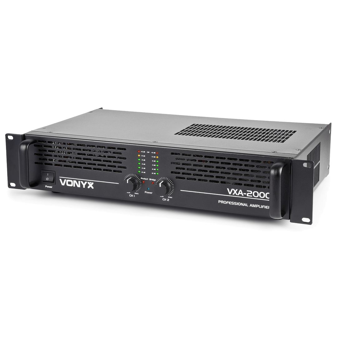 Amplificador 2 canales 2000W Vonyx VXA-2000 II