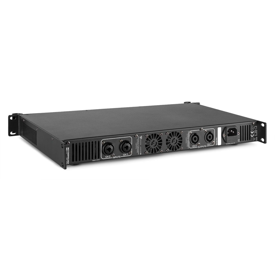 Amplificador 2 canales Clase D de 1000W para rack Vonyx VDA1000