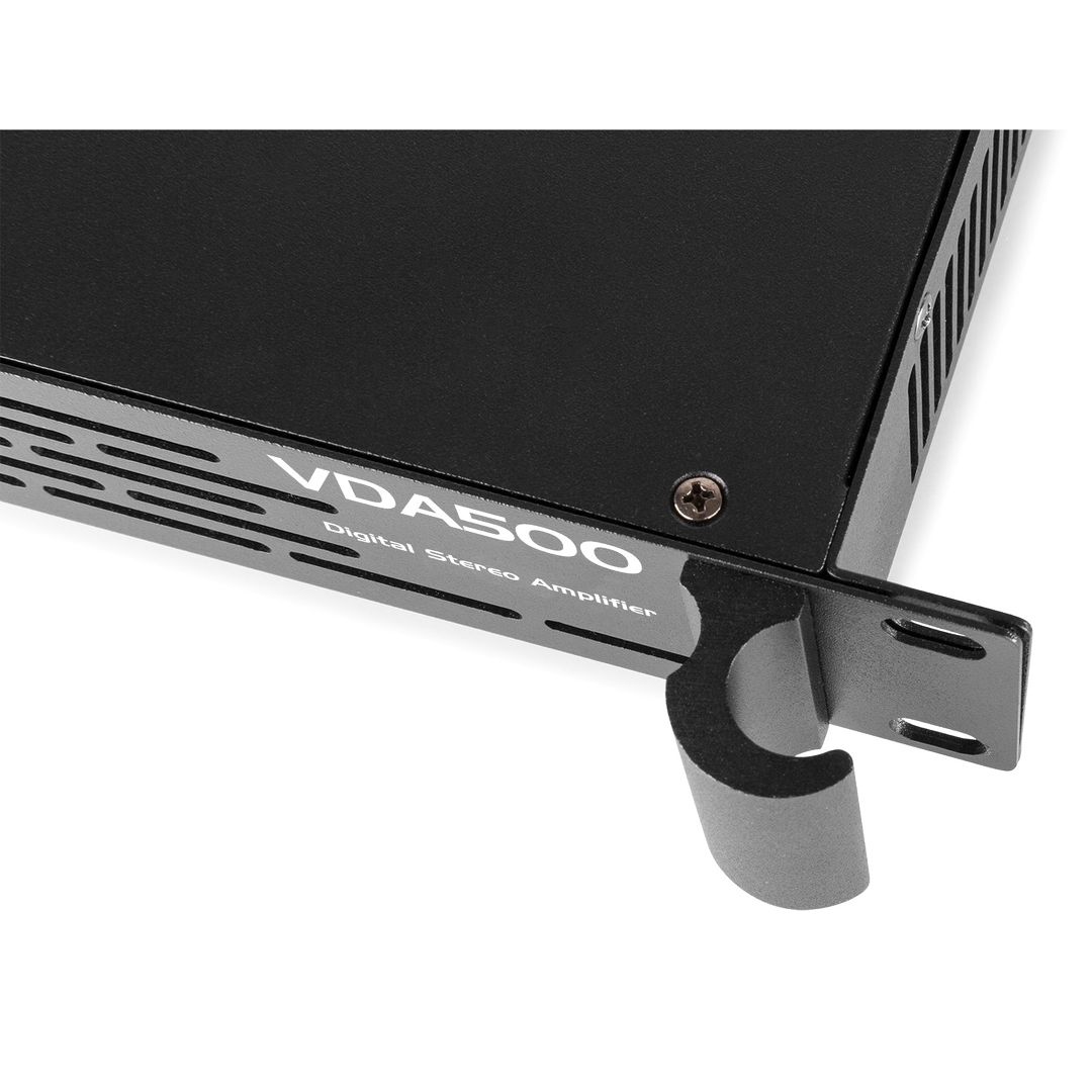 Amplificador 2 canales Clase D de 500W para rack Vonyx VDA500