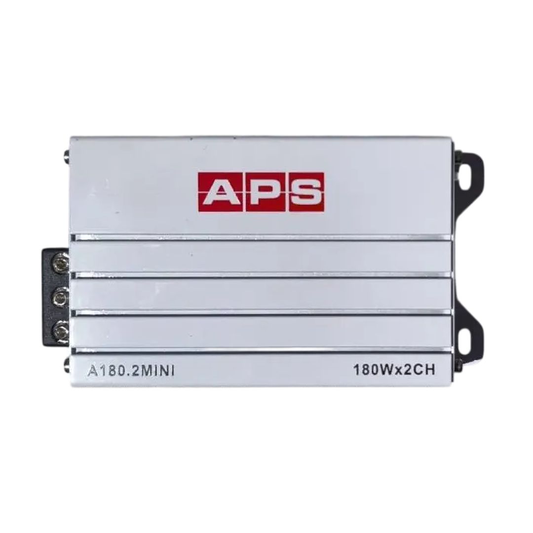 Amplificador 2 canales Clase D para coche APS A180.2 Mini