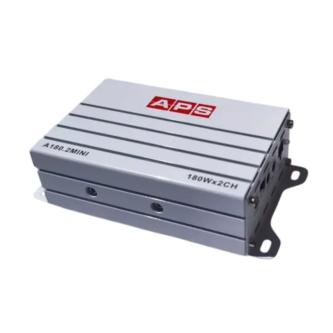 Amplificador 2 canales Clase D para coche APS A180.2 Mini