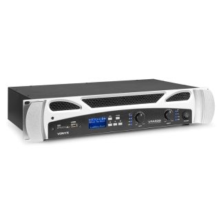 Amplificador 2 canales PA con Bluetooth y reproductor USB/SD Vonyx VPA600