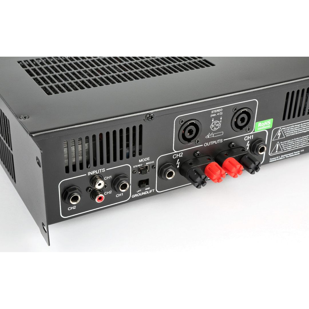 Amplificador 2 canales PA de 800W Vonyx VXA-800 II
