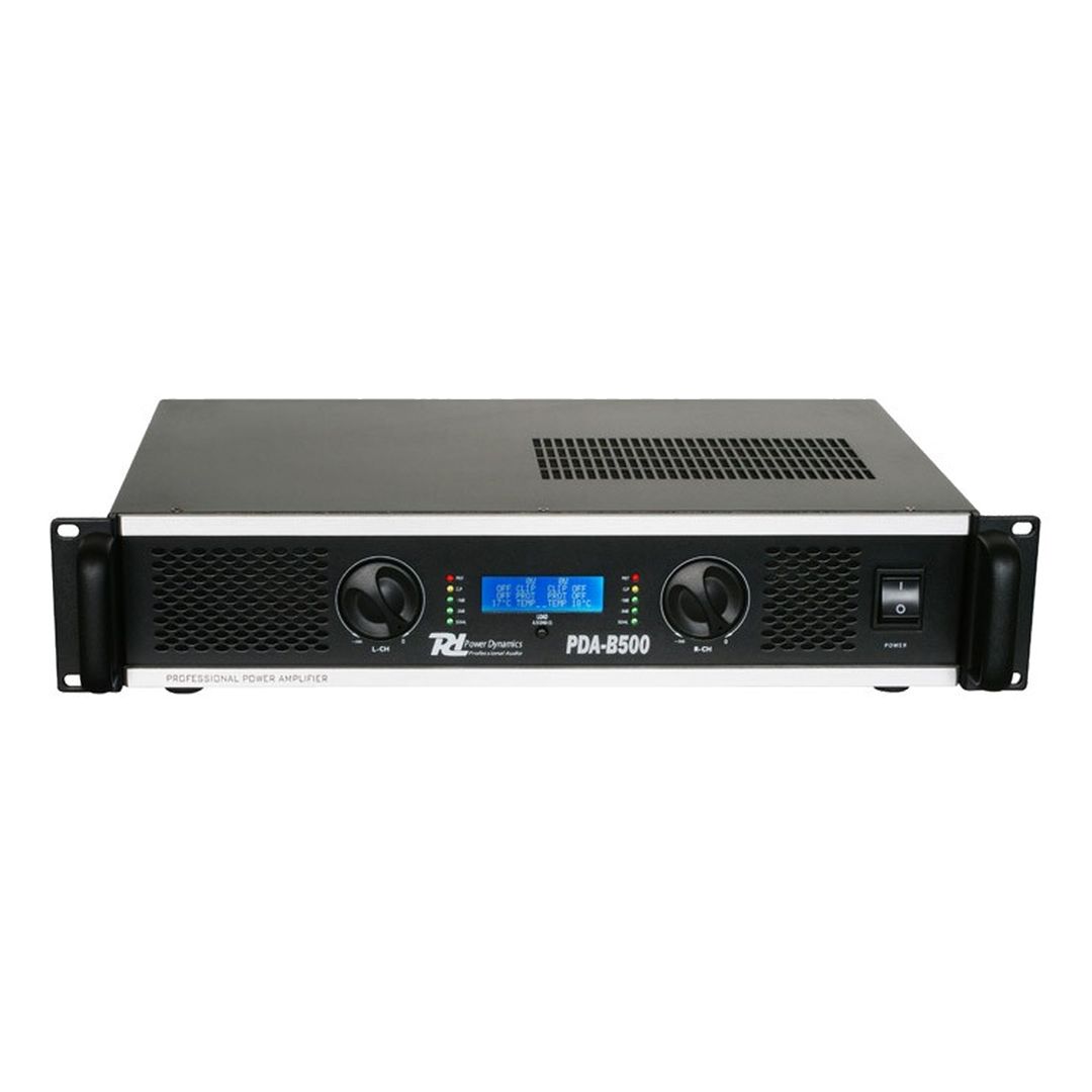 Amplificador 2 canales profesional 500W Power Dynamics PDA-B500