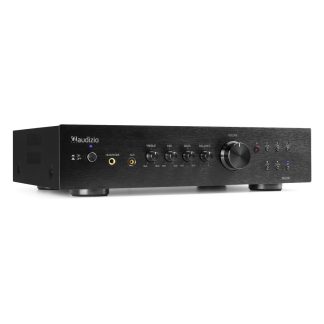 Amplificador de 2 canales HiFi de 400W con Bluetooth Audizio AD220B Negro
