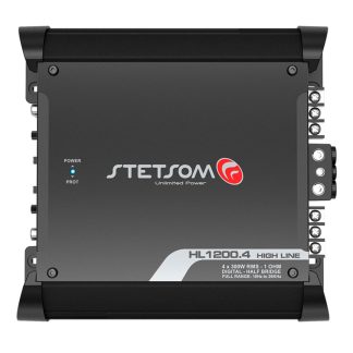 Amplificador de 4 canales 1200Wrms Stetsom HL1200.4 - 1ohm