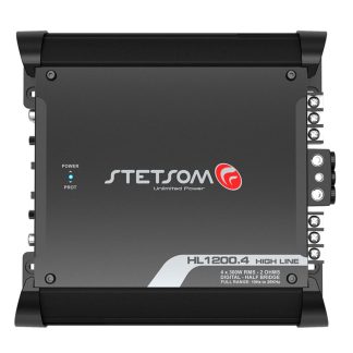Amplificador de 4 canales 1200Wrms Stetsom HL1200.4 - 2ohm