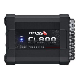 Amplificador de 4 canales Stetsom CL800.4