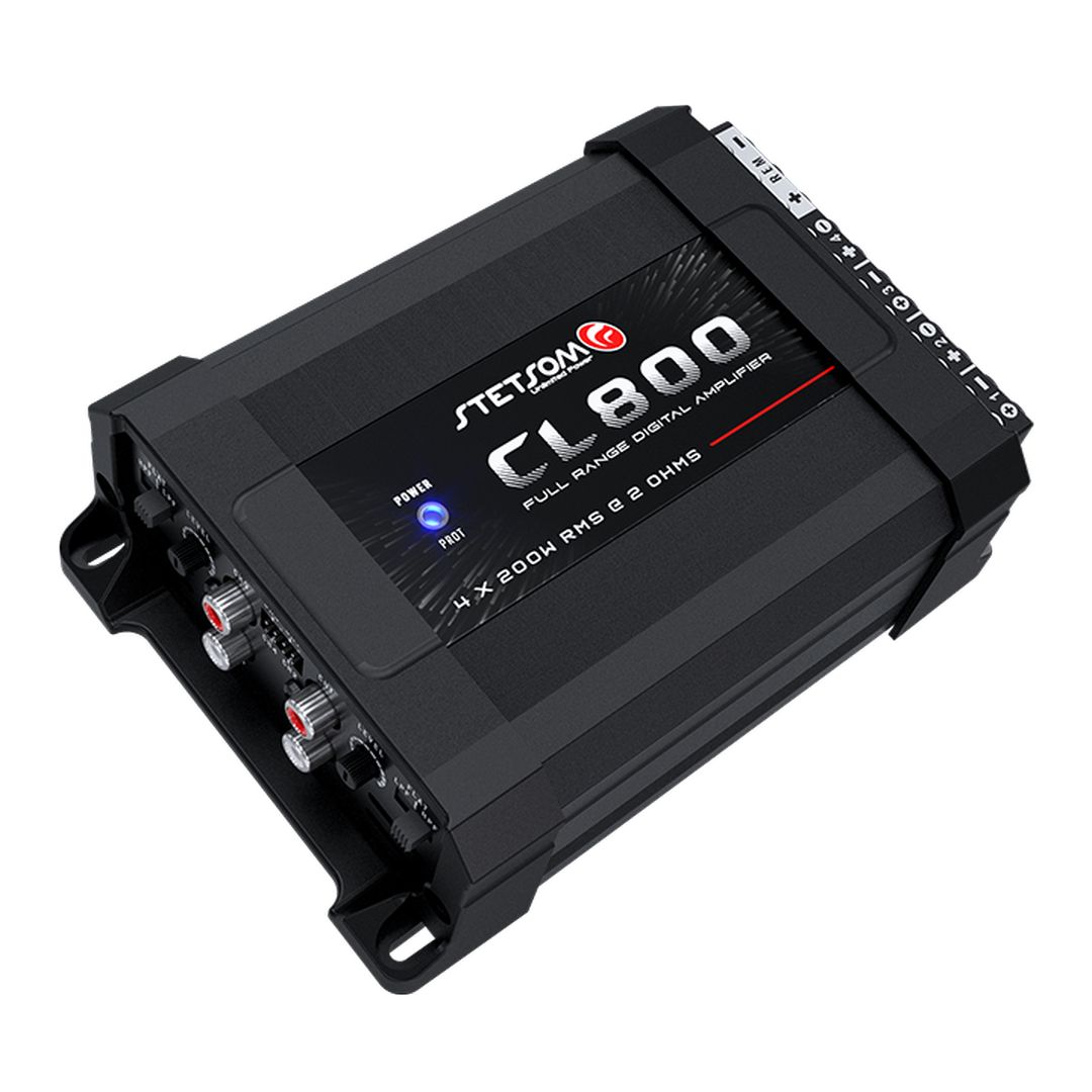 Amplificador de 4 canales Stetsom CL800.4