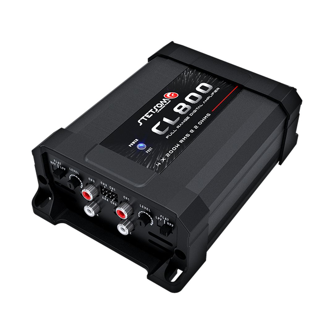 Amplificador de 4 canales Stetsom CL800.4