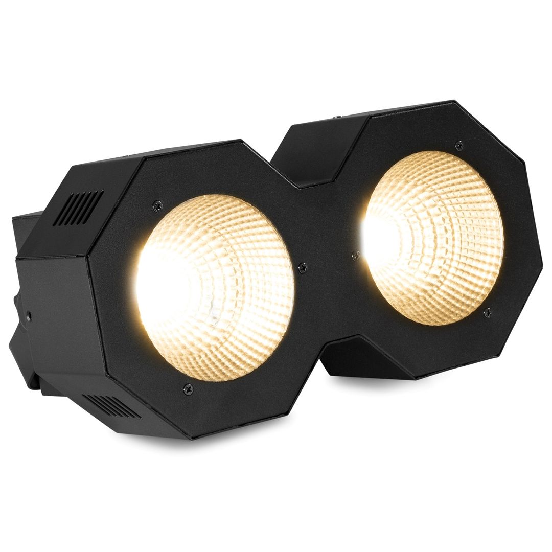 Cegadora y estrobo LED 2x50W BeamZ SB200
