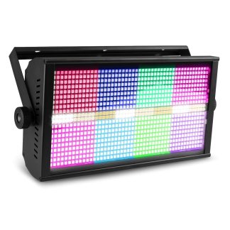 Estroboscopio, cegadora y wash LED RGBW con DMX y control por sonido BeamZ BS960