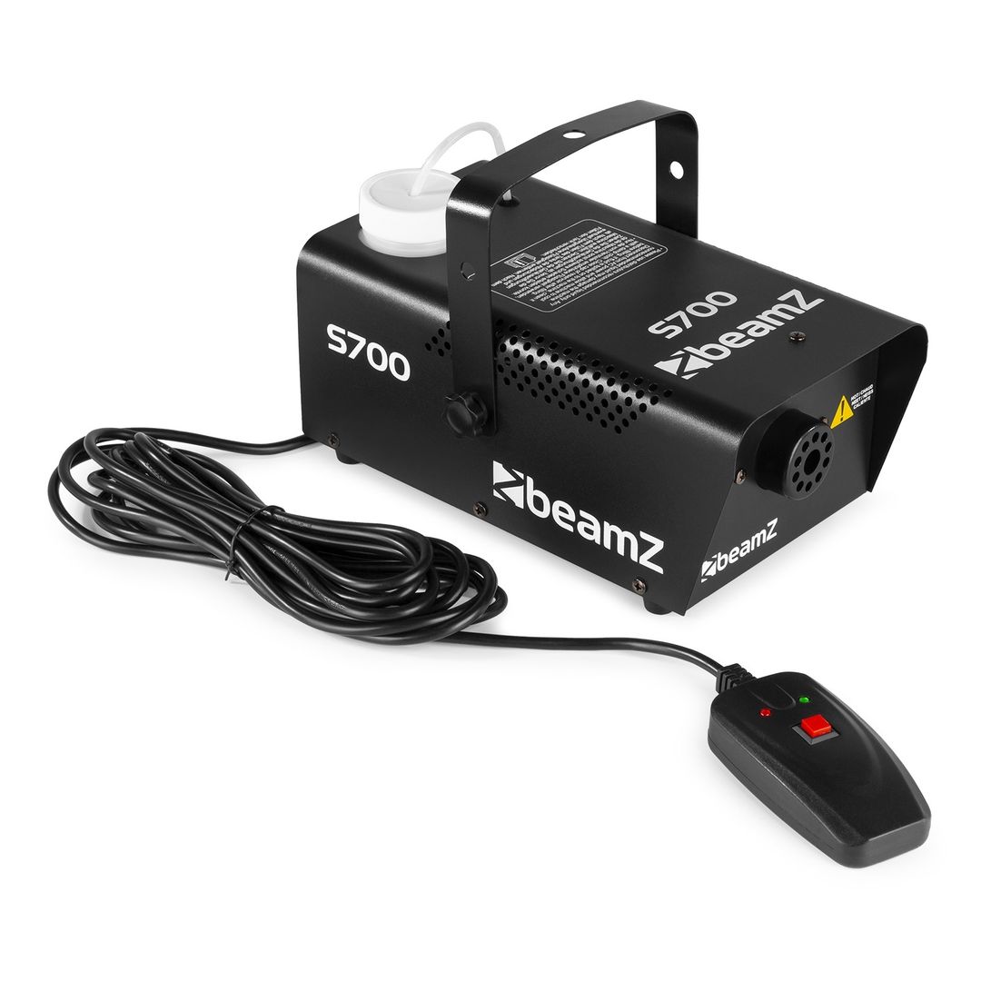 Máquina de humo de 700 W con líquido BeamZ S700